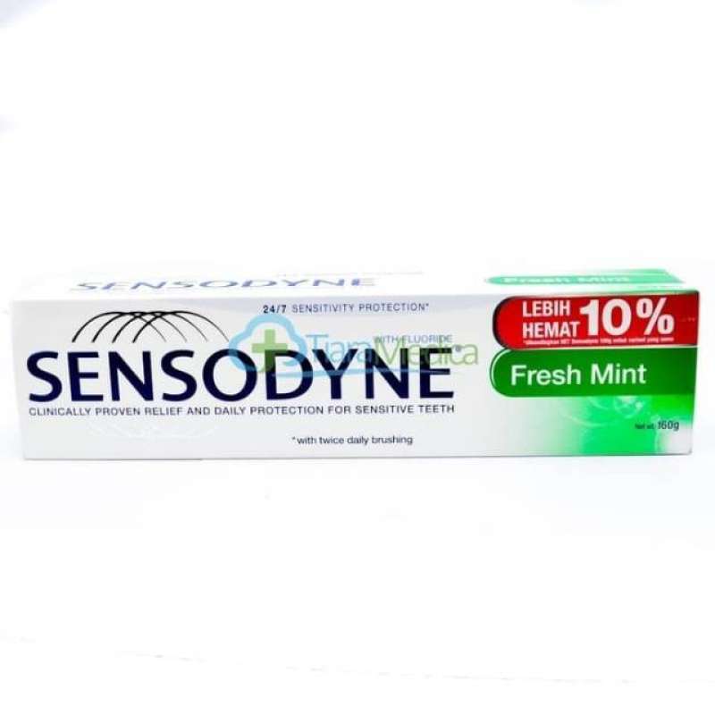 Pekanbaru Sensodyne Toothpaste Fresh Mint 160Gr