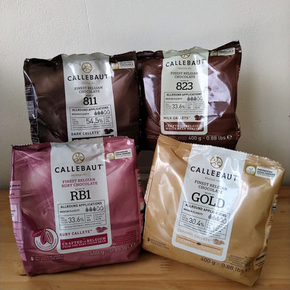Pekanbaru Callebaut Belgian Chocolate Couverture Berbagai Rasa 400Gr ( Only Instant)