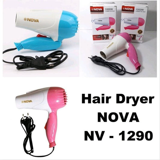 Pekanbaru Hair Dryer Mini Lipat Alat Pengering Rambut Nova N-658 Hairdryer Low Watt