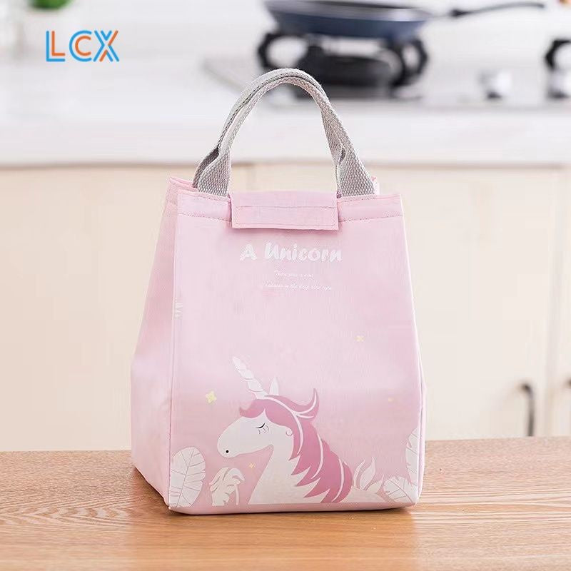 Pekanbaru Tas Bekal Makanan Makan Anti Air Makanan Bento Elegan Aluminium Foil Lunch Bag Anti Basah
