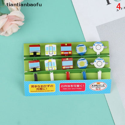 Pekanbaru Perlengkapan Bekal Bento Anak Lucu  / Tusukan Makanan Anak /Cetakan Nasi Anak/ Hiasan Makanan Anak/Kotak Bekal Anak