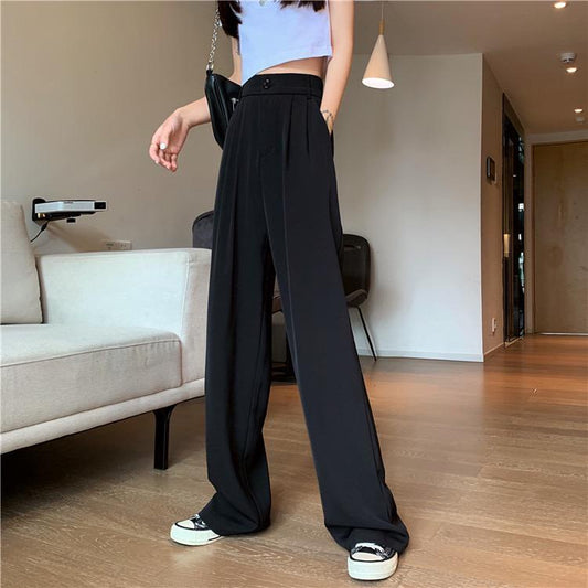 Pekanbaru Celana Panjang Kulot Loose Cullote Pants Kancing Highwaist Celana Kantor Formal Kasual Simple Polos Elegan Berkualitas Premium Quality Korean Style