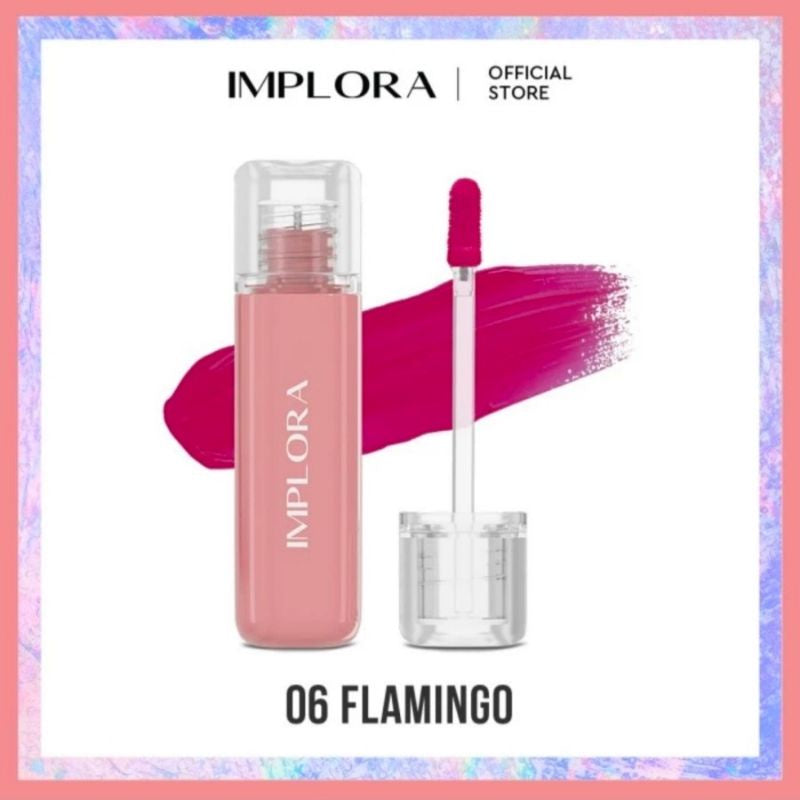 Pekanbaru Implora Jelly Tint Implora Jelly Tint 3X Bibir Halus, Glossy, Dan Bervolume