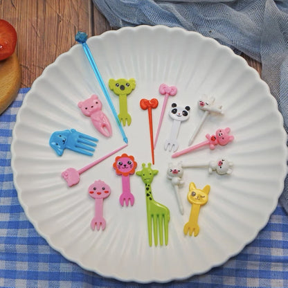Pekanbaru Garpu / Tusuk Bento Lucu Unik Mini