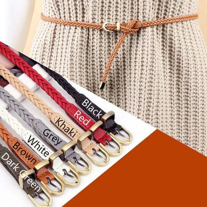 Pekanbaru Ikat Pinggang Gesper Belt Kecil Wanita Bahan Kulit Pu / Tali Pinggang Wanita / Gesper