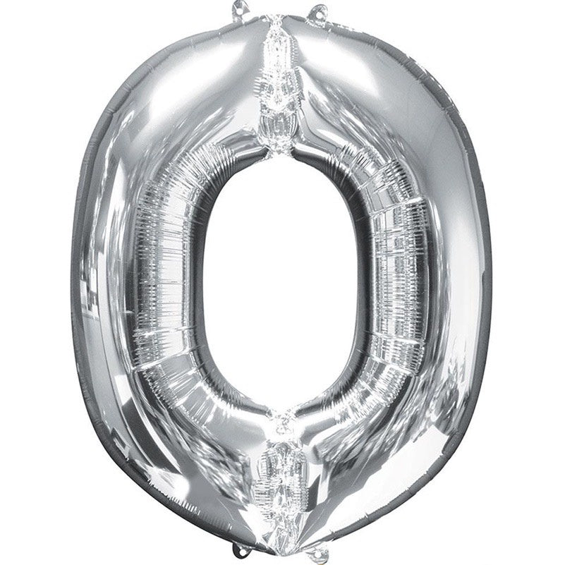 BALON FOIL SILVER BALON HURUF Angka 16 inch 40 cm Ulang Tahun Love Star ABCDEFGHIJKLMNOPQRSTUVWXYZ Balloon Supplies Happy Birthday