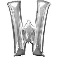 BALON FOIL SILVER BALON HURUF Angka 16 inch 40 cm Ulang Tahun Love Star ABCDEFGHIJKLMNOPQRSTUVWXYZ Balloon Supplies Happy Birthday