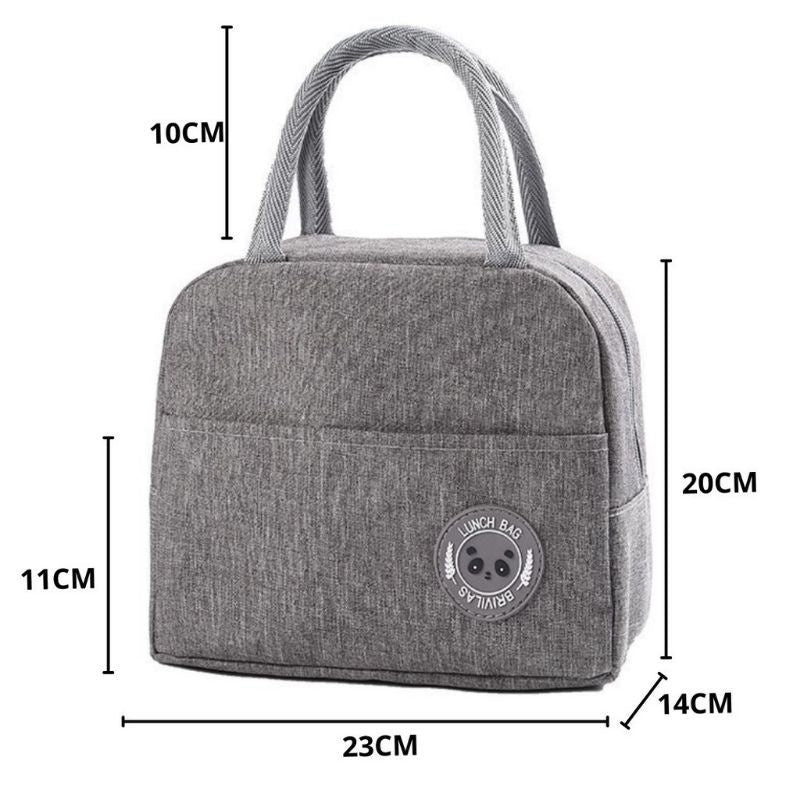 Tas Bekal Makan Murah Souvenir Organizer Lunch Box Bag Cooler Bag Mini Travel Style Pouch
