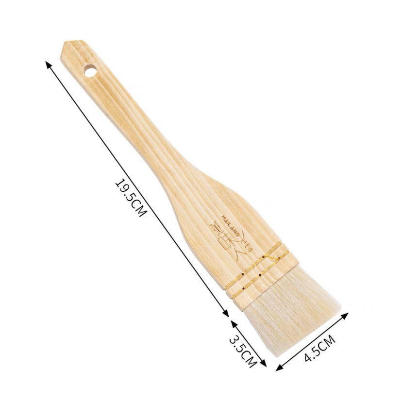 Pekanbaru Cooking Brush / Kuas Masak Kayu Bulu Domba
