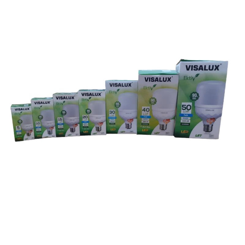 Pekanbaru Bola Lampu Led Visalux / Lampu Visalux T Bulb Series Ektiv 5W / 10W