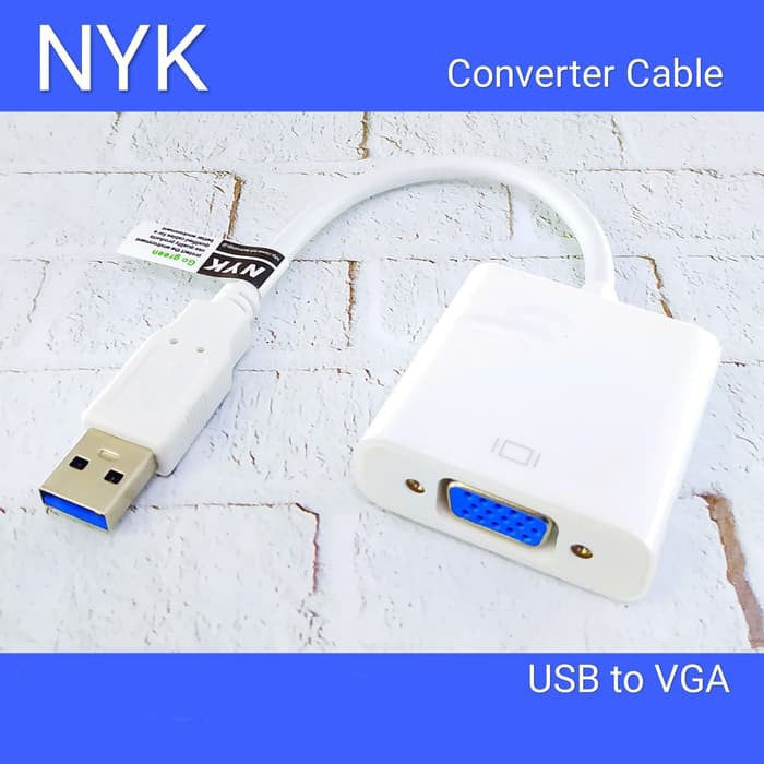 Pekanbaru Converter Kabel Usb 3.0 To Vga Adapter - Nyk