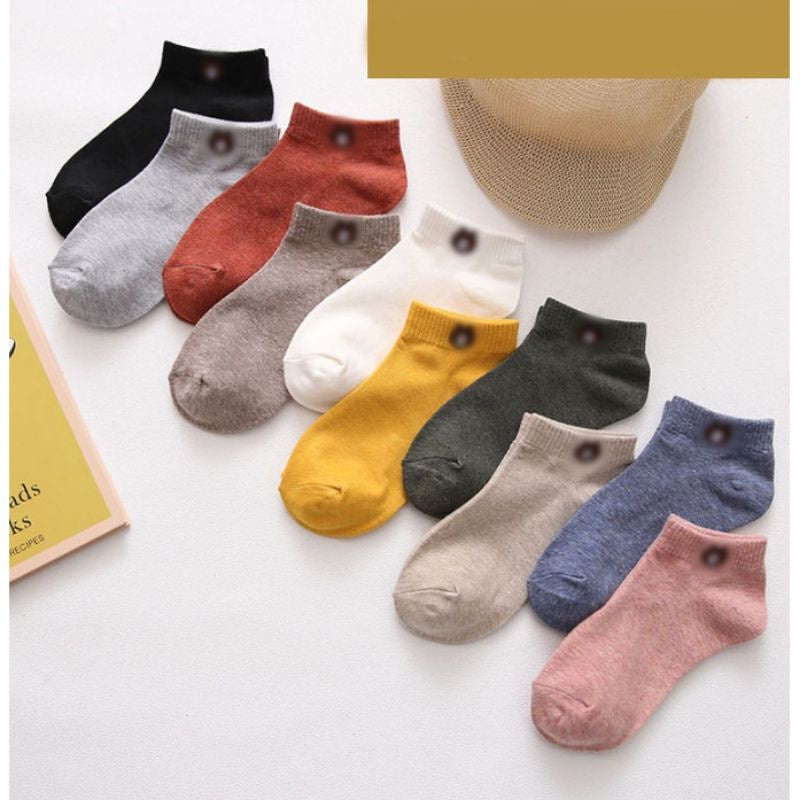 Pekanbaru Kaos Kaki Beruang Coklat / Kaos Kaki Ankle Cute / Short Socks / Kaos