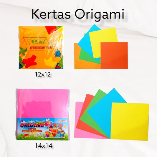 Pekanbaru Origami/Kertas Origami/Kertas Lipat Murah 1X5 (Isi 5 Bungkus)
