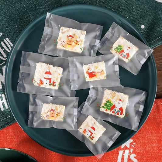 Pekanbaru Plastik Cookies Christmas / Natal Doff Bening Non-Seal Per Pack