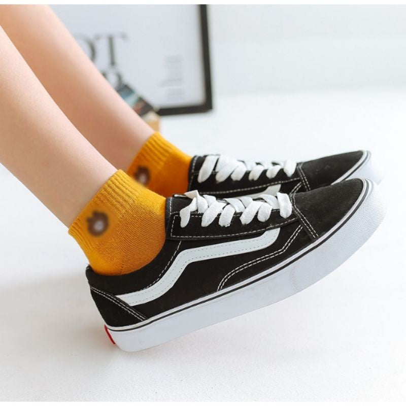 Pekanbaru Kaos Kaki Beruang Coklat / Kaos Kaki Ankle Cute / Short Socks / Kaos