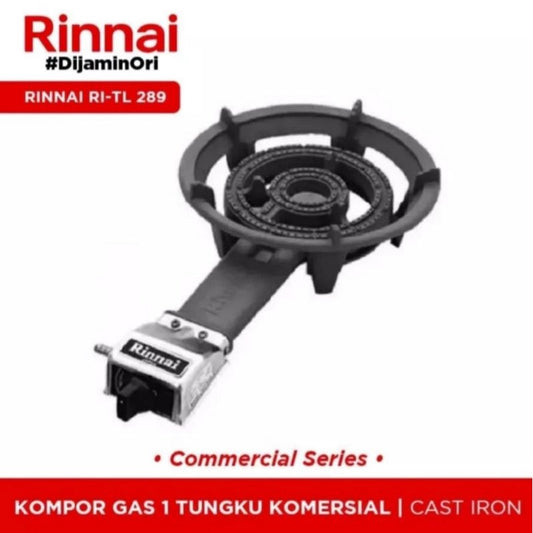 Pekanbaru Kompor Gas Rinnai Tl-289 Ri / Tl 289Ri Low Pressure Api Seribu