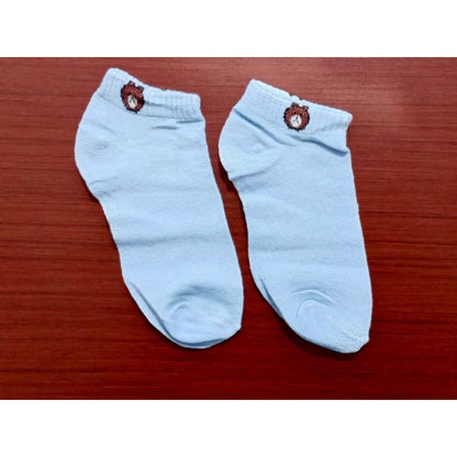 Pekanbaru Kaos Kaki Beruang Coklat / Kaos Kaki Ankle Cute / Short Socks / Kaos