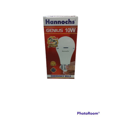 Pekanbaru Bohlam Led Emergency Ac/Dc Hannochs Genius 6W/8W/10W/12W/15W