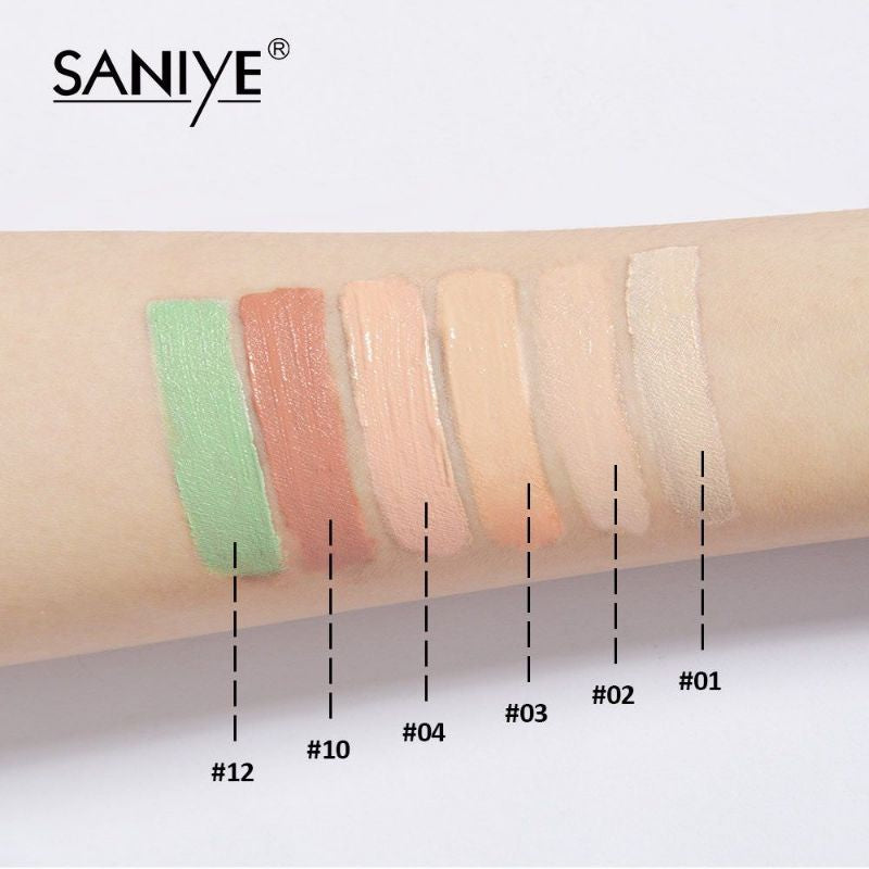 Pekanbaru Saniye Bpom Flawless Concealer Full Coverage Concealer Cair 6
