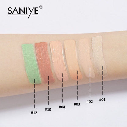 Pekanbaru Saniye Bpom Flawless Concealer Full Coverage Concealer Cair 6