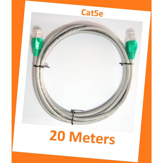 Pekanbaru Kabel Lan/ Utp 20M Cat5E - Straight (Siap Pakai)