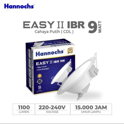 Pekanbaru Lampu Led Downlight / Lampu Ceiling Plafon Hannochs Easy Cool Daylight Ibr 3W/5W/7W/9W/12W/15W/20W