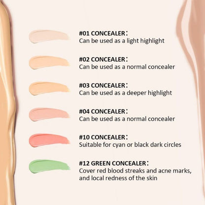 Pekanbaru Saniye Bpom Flawless Concealer Full Coverage Concealer Cair 6