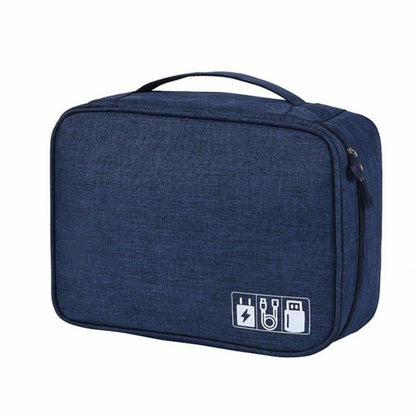 Pekanbaru Tas Travel Digital Pouch Elektronik/Tas Kabel Usb Charger/Tas Kabel/Tas Elektronik/