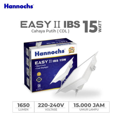 Pekanbaru Hannochs Lampu Led Downlight / Lampu Ceiling Plafon Hannochs Easy Cool Daylight Ibs 3W/5W/7W/9W/12W/15W/20W