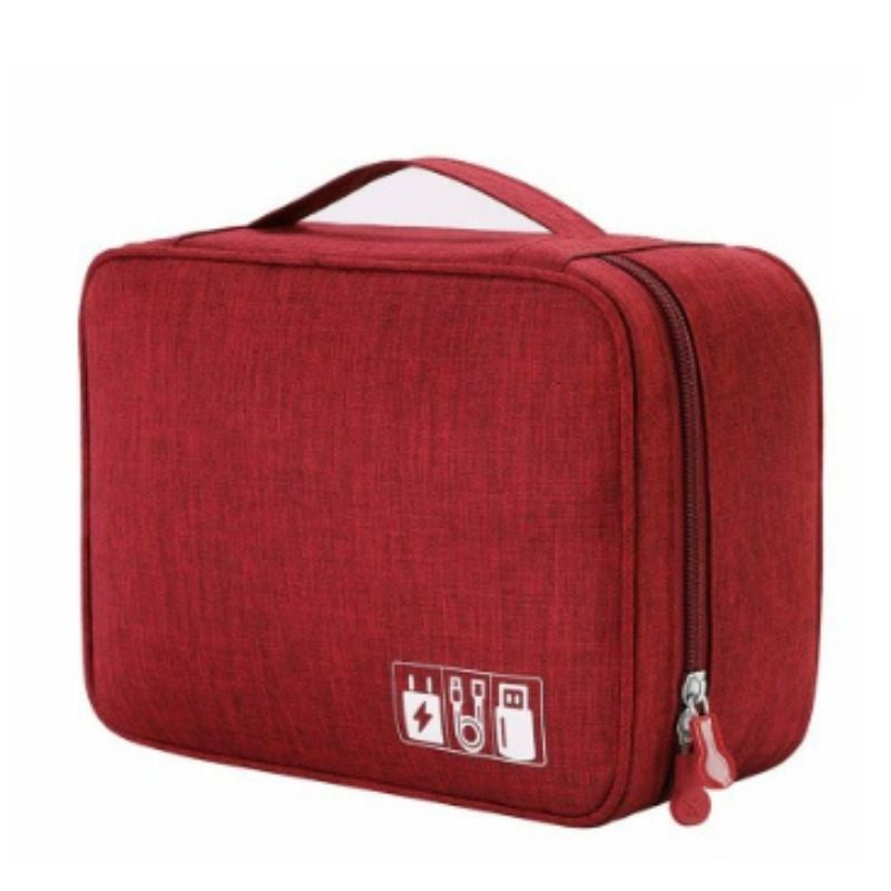Pekanbaru Tas Travel Digital Pouch Elektronik/Tas Kabel Usb Charger/Tas Kabel/Tas Elektronik/
