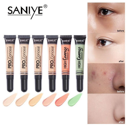 Pekanbaru Saniye Bpom Flawless Concealer Full Coverage Concealer Cair 6