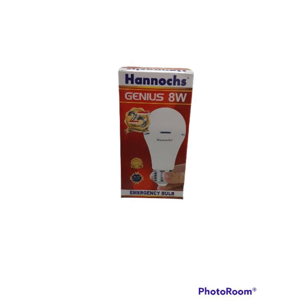Pekanbaru Bohlam Led Emergency Ac/Dc Hannochs Genius 6W/8W/10W/12W/15W