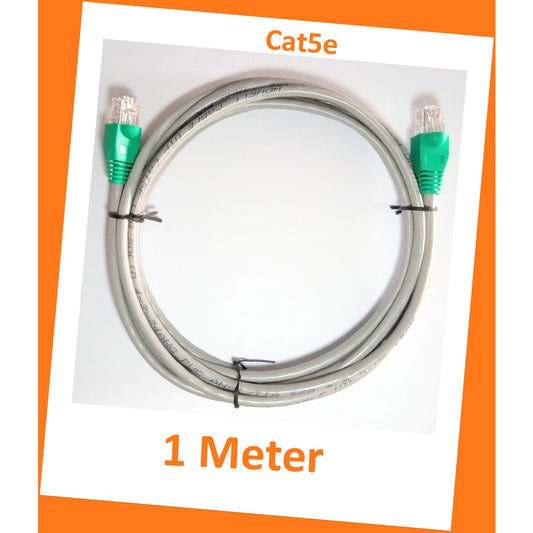Pekanbaru Kabel Lan/ Utp 1M Cat5E - Straight (Siap Pakai)