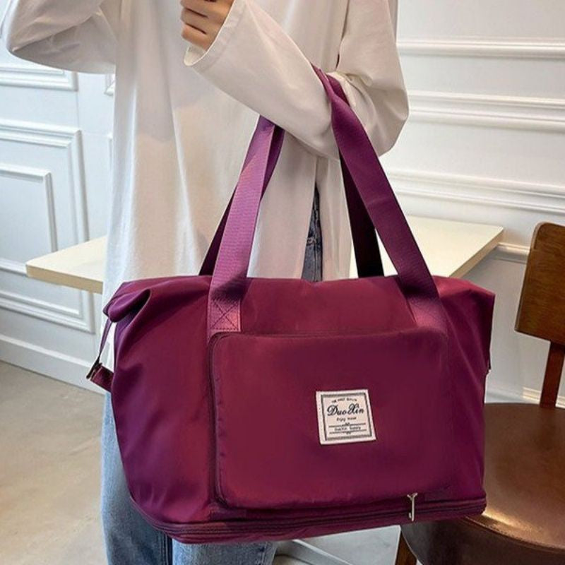 Pekanbaru Travel Bag Duffle Bisa Lipat/ Tas Travel Gym Bag Tas Fitness Waterproof
