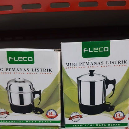 Pekanbaru Mug Elektrik Teko Elektrik Stainless Fleco / Pemanans Air Elektrik Fleco