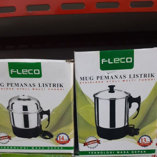 Pekanbaru Mug Elektrik Teko Elektrik Stainless Fleco / Pemanans Air Elektrik Fleco