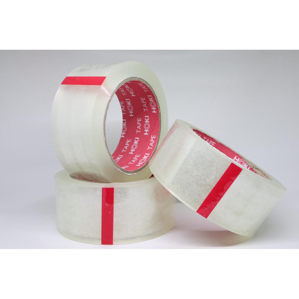 LAKBAN SOLATIP ISOLASI BENING PUTIH PANJANG 100 YARD x 45 MM MITRAN PACK HOKI