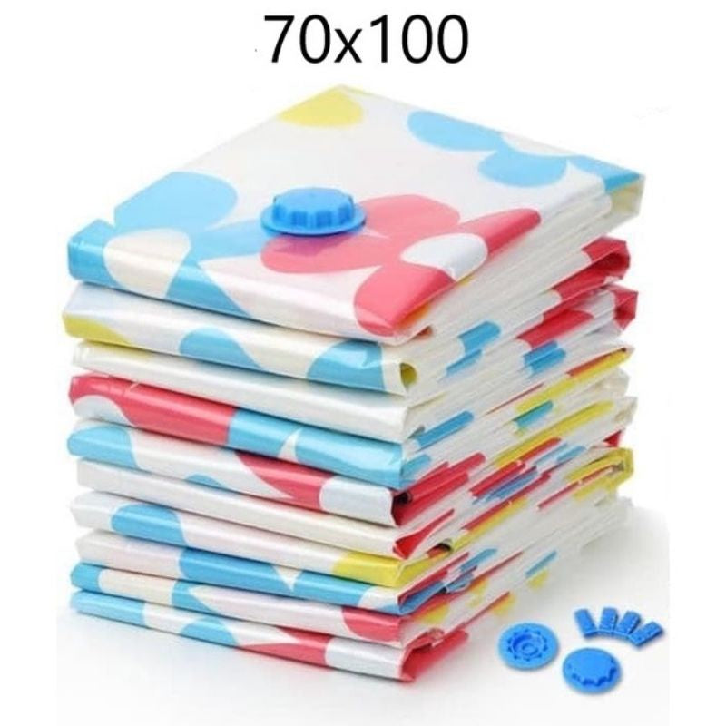Pekanbaru Vacum Plastik / Vacum Plastic Bag Travel / Vakum Baju Pakaian