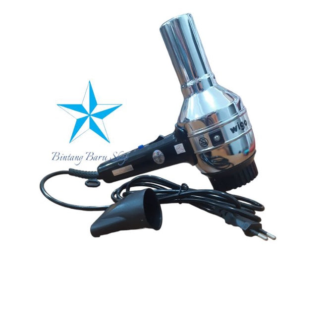 Pekanbaru Wigo Pengering Rambut / Hairdryer W 900 Silver