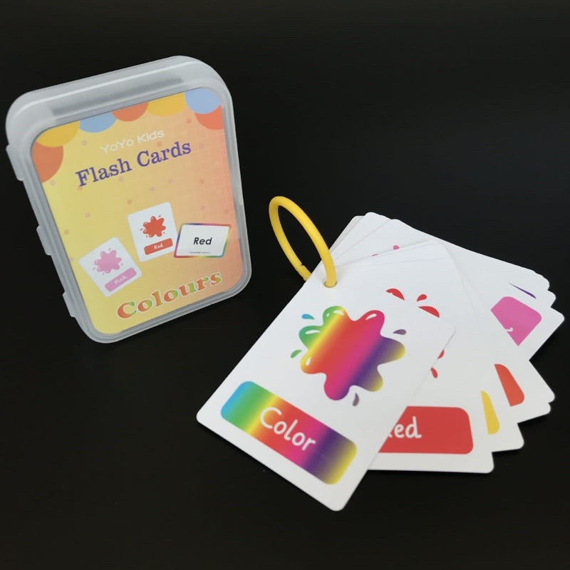 [IA] Flash Card Edukasi Anak Mainan Edukasi Anak Kartu Pintar Balita Flash Card Bahasa Inggris