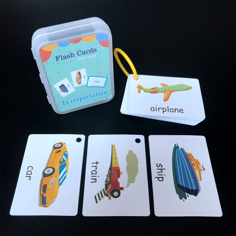 [IA] Flash Card Edukasi Anak Mainan Edukasi Anak Kartu Pintar Balita Flash Card Bahasa Inggris