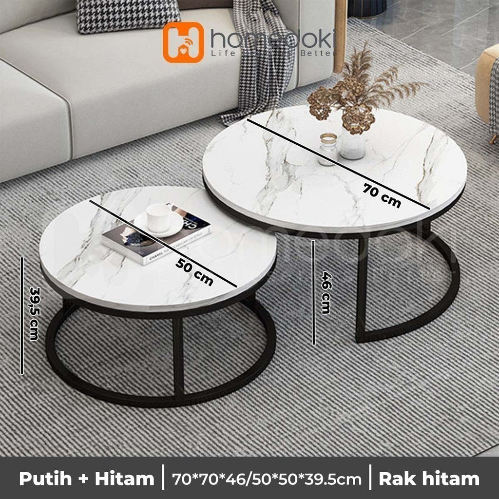 Pekanbaru Homdoki Meja Minimalis / Meja Kopi / Meja Tamu /Meja Sederhana Modern