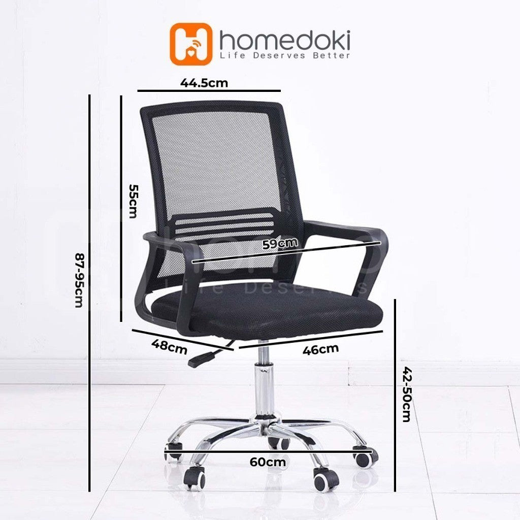 Pekanbaru Homedoki Kursi Kantor / Kursi Gaming / Kursi Putar / Kursi Kerja / Kursi Jaring
