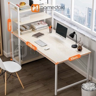 Pekanbaru Homedoki Meja Belajar Minimalis/Meja Komputer Minimalis/Meja Gaming Minimalis/Meja Belajar Anak/Meja Belajar Aesthetic