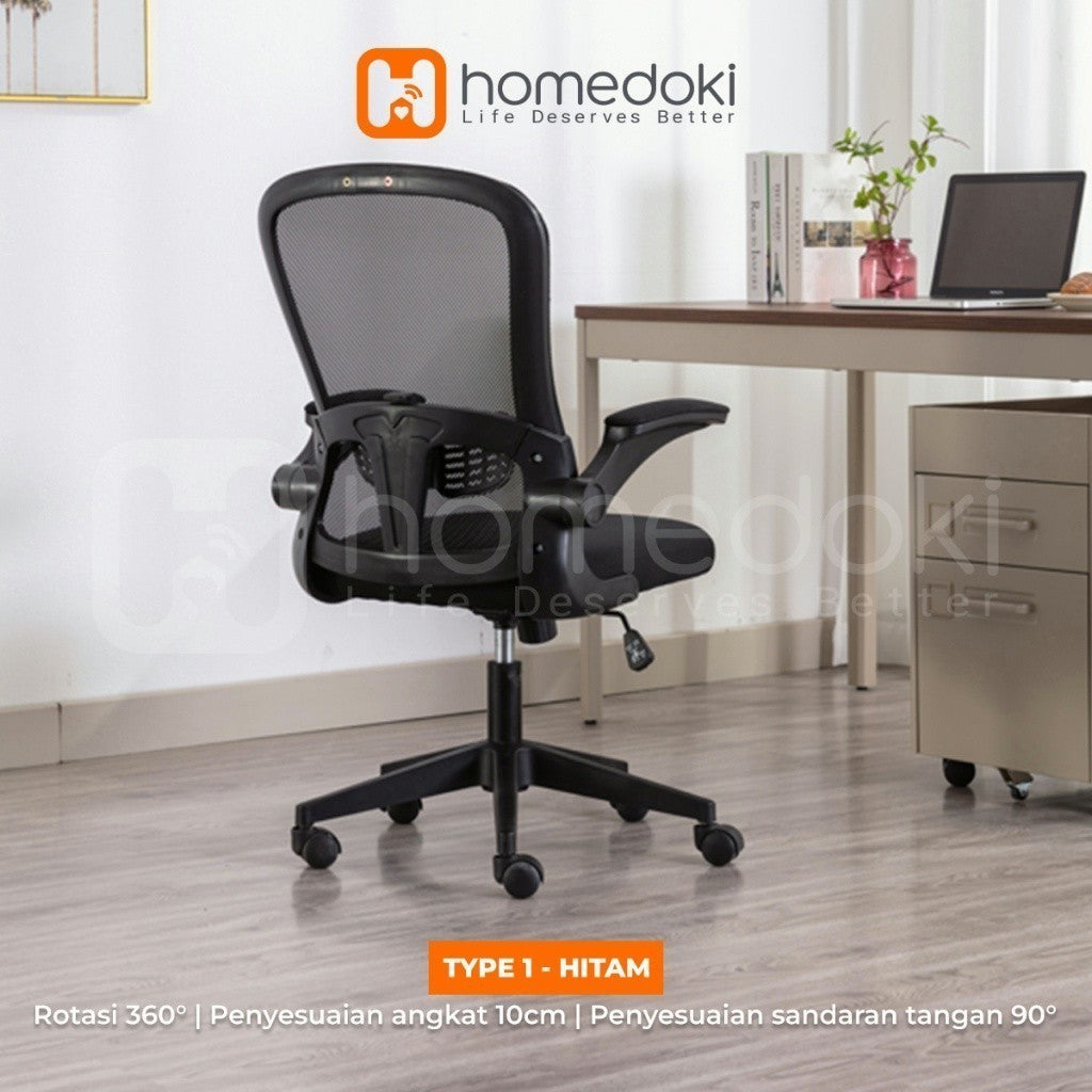 Pekanbaru Homedoki Kursi Kantor / Kursi Gaming / Kursi Putar / Kursi Kantor Hidrolik / Kursi Jaring / Kursi Ergonomis