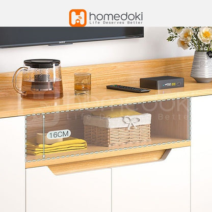 Pekanbaru Homedoki Lemari Dapur Minimalis / Kabinet Dapur / Rak Serbaguna / Lemari Piring / Lemari Multifungsi