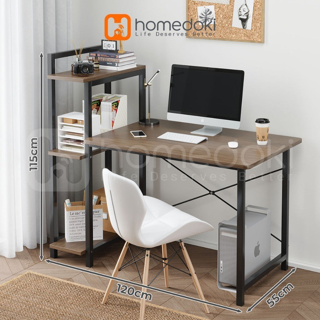 Pekanbaru Homedoki Meja Belajar Minimalis/Meja Komputer Minimalis/Meja Gaming Minimalis/Meja Belajar Anak/Meja Belajar Aesthetic