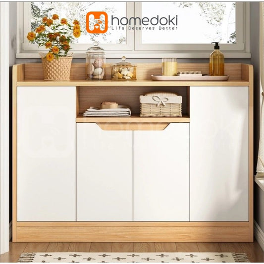 Pekanbaru Homedoki Lemari Dapur Minimalis / Kabinet Dapur / Rak Serbaguna / Lemari Piring / Lemari Multifungsi