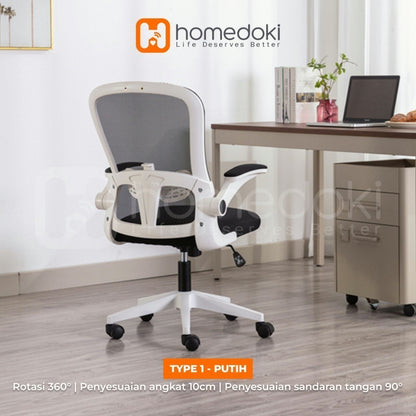 Pekanbaru Homedoki Kursi Kantor / Kursi Gaming / Kursi Putar / Kursi Kantor Hidrolik / Kursi Jaring / Kursi Ergonomis