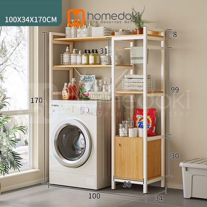 Pekanbaru Homedoki Rak Serbaguna /Rak Laundry / Rak Mesin Cuci / Rak Penyimpanan Serbaguna
